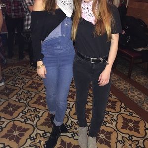 Denim Overalls WORN ONCE